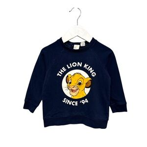 ⭐️ 5/$30 H&M Kids Disney The Lion King Sweater size 12-18 Months